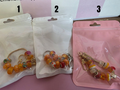 Checkered Charm Keychain