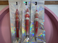 Checkered Charm Pen - Red