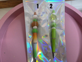 Checkered Charm Pen - Green