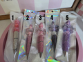 Luxe Bling Checkered Charm Pen