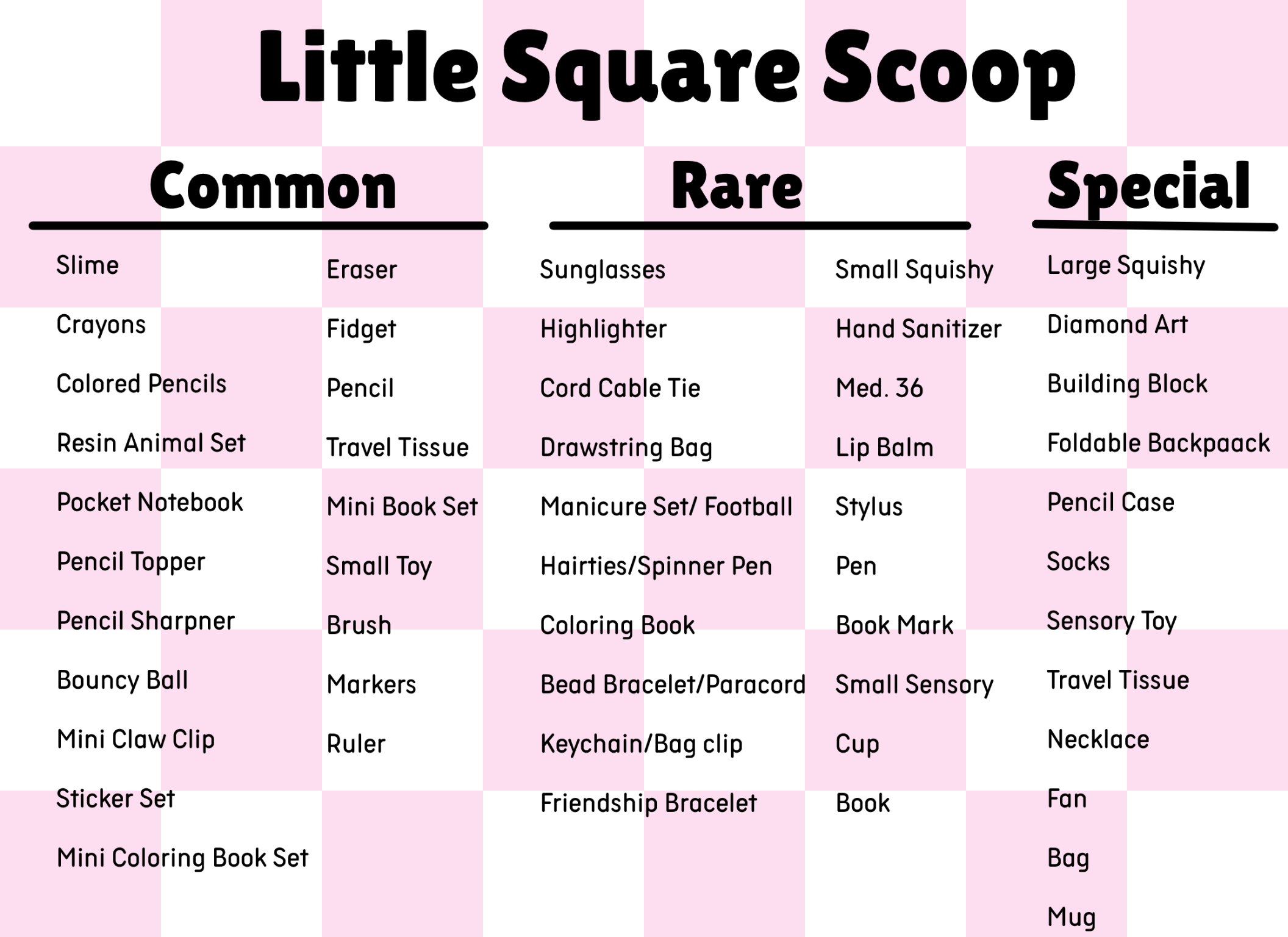 Little Square Scoop